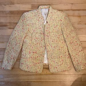 Vintage JCrew Collection Neon Tweed Jacket